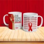Pacote de Artes Canecas Personalizadas Dezembro Vermelho - Kit 1 | 2023 (Vintage) - Imagem 2