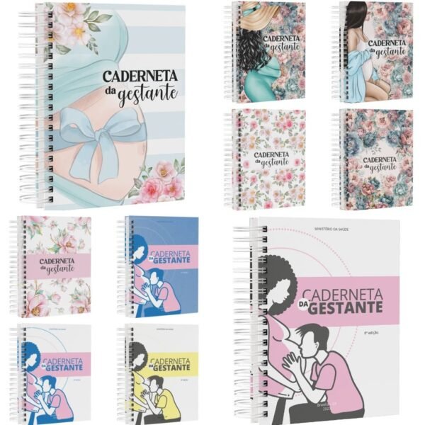 Combo Cadernetas da Gestante - Imagem 1