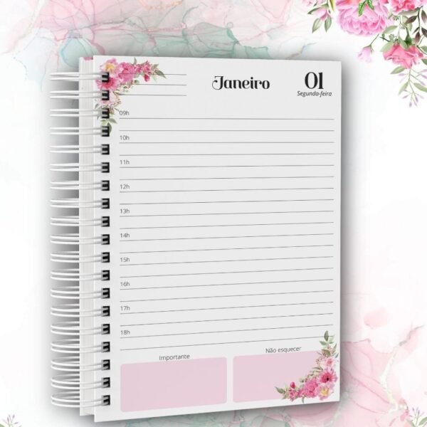 Combo Agendas Coleção Alfabeto Foral 2024 (DA) - Imagem 35