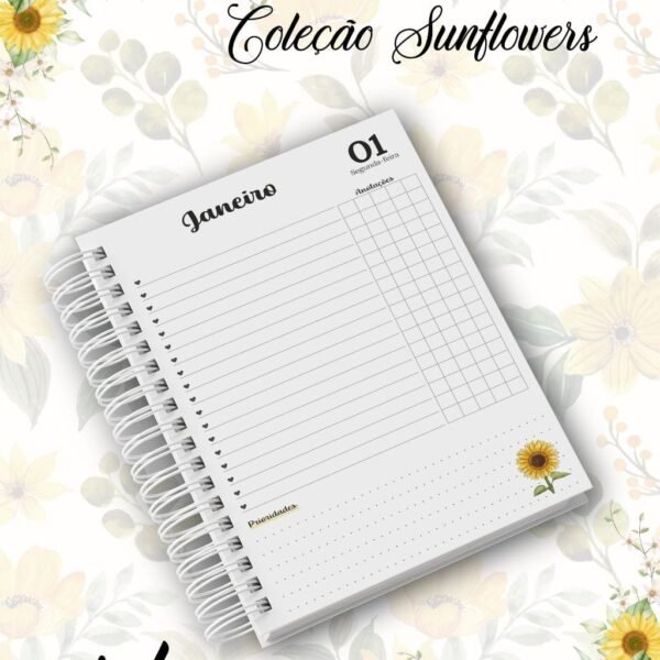 AGENDAS 2024 - Coleção Sunflowers - Imagem 2