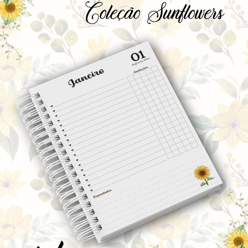 Dream-Arts-Colecao-Girassol-2.jpg AGENDAS 2024 - Coleção Sunflowers - Imagem 2