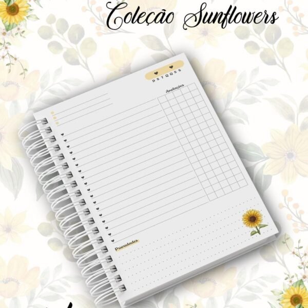 AGENDAS 2024 - Coleção Sunflowers - Imagem 3