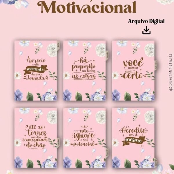 Coleção Motivacional 2024 -Planner | Agenda (Dream Arts) - Imagem 2