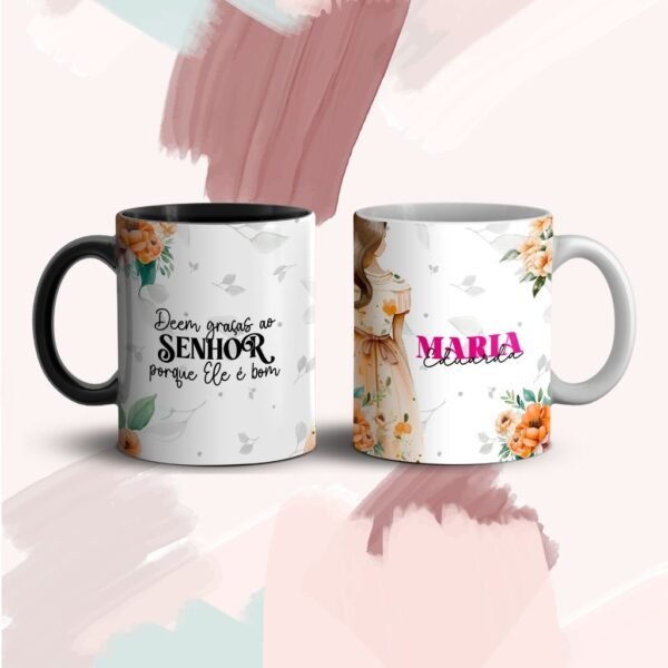 Combo Estampas Canecas Cristã - Com e Sem Frases - Imagem 6