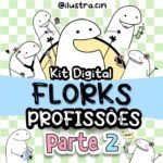 Estampas Canecas - Flork Profissoes Vol 2 (Ilustracin) - Imagem 17