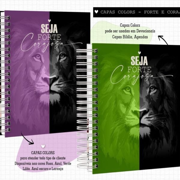Combo Capas Bíblia e Devocionais - Leão Collors - Imagem 6