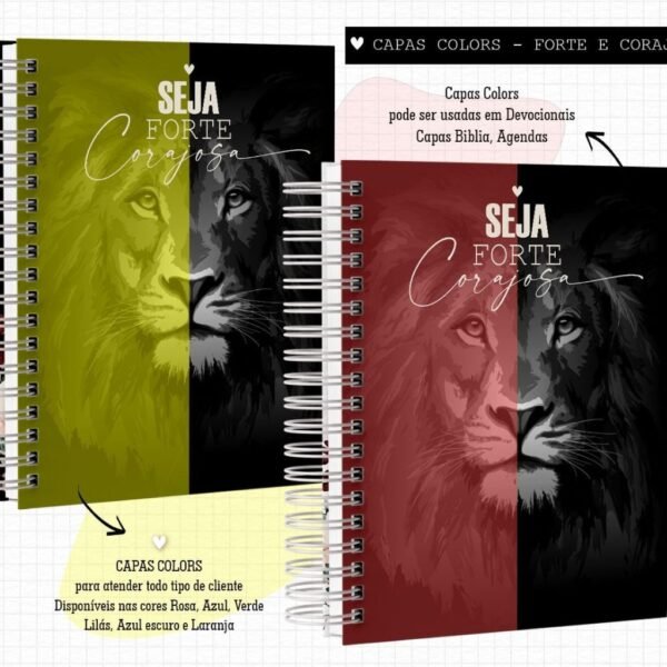 Combo Capas Bíblia e Devocionais - Leão Collors - Imagem 7