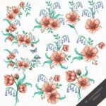 Kit Digital - Florescer - Flores e Borboletas - Imagem 3