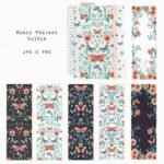 Kit Digital - Florescer - Flores e Borboletas - Imagem 4