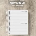 COMBO - Agendas 2024 Neutras - 01 e 02 dias A5 - Imagem 10