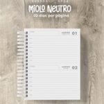 COMBO - Agendas 2024 Neutras - 01 e 02 dias A5 - Imagem 11