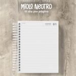 COMBO - Agendas 2024 Neutras - 01 e 02 dias A5 - Imagem 12