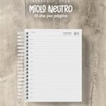 COMBO - Agendas 2024 Neutras - 01 e 02 dias A5 - Imagem 7