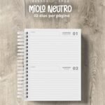 COMBO - Agendas 2024 Neutras - 01 e 02 dias A5 - Imagem 8