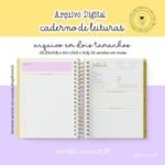 Caderno de Leitura + BRINDE marcadores magnéticos - Imagem 4