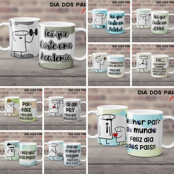 Artes Flork p/Caneca dia dos pais - Imagem 2