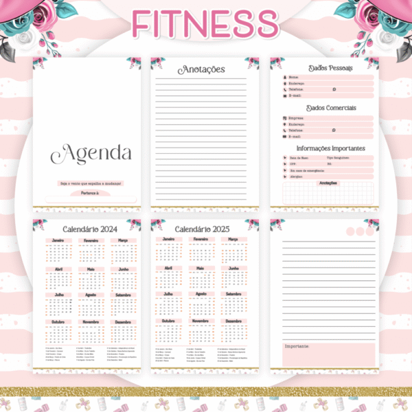 Combo Fitness Feminino - Encadernação (Pamella) - Imagem 9