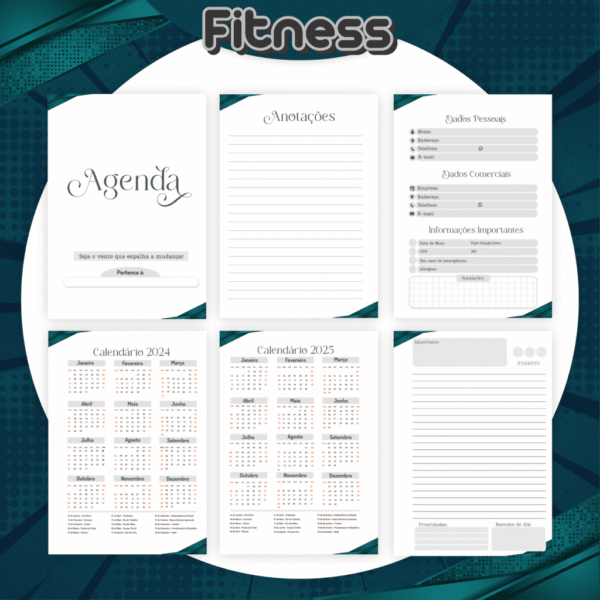 Combo Fitness Masculino - Encadernação (Pamella) - Imagem 7