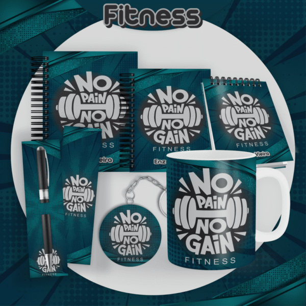 Combo Fitness Masculino - Encadernação (Pamella) - Imagem 1