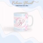 Combo Floral Azul e Rosa - Imagem 2