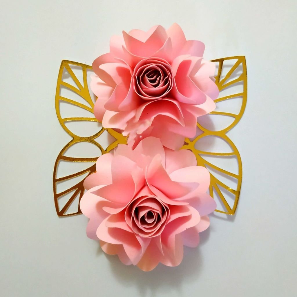 Flores-reccortes-10 12 Moldes p/ Flores - Arquivos de Corte - Imagem 4