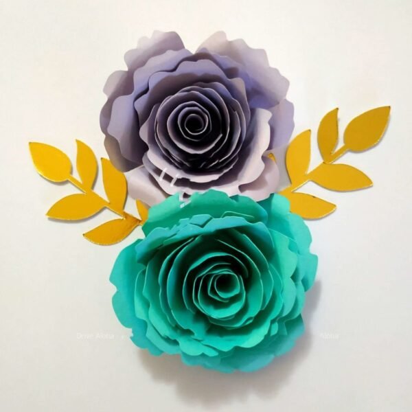 12 Moldes p/ Flores - Arquivos de Corte - Imagem 9