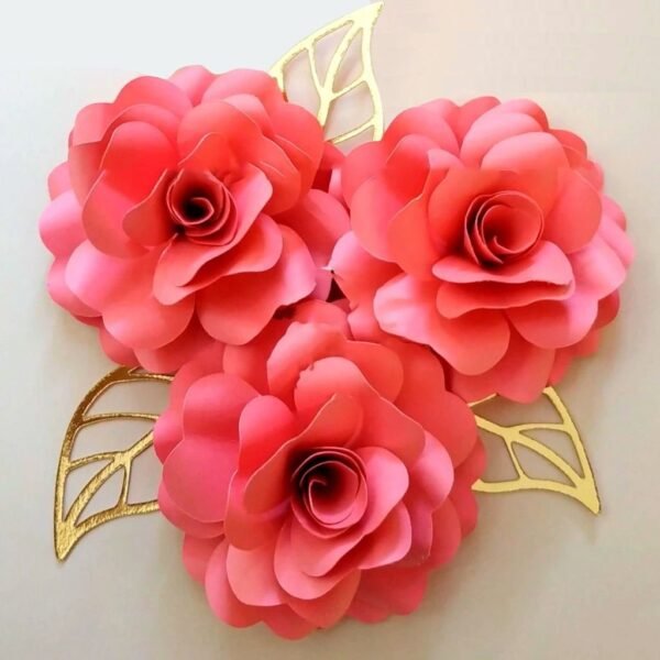 12 Moldes p/ Flores - Arquivos de Corte - Imagem 6