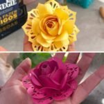 2 Moldes de Flores Rendada - Arquivos p/Corte