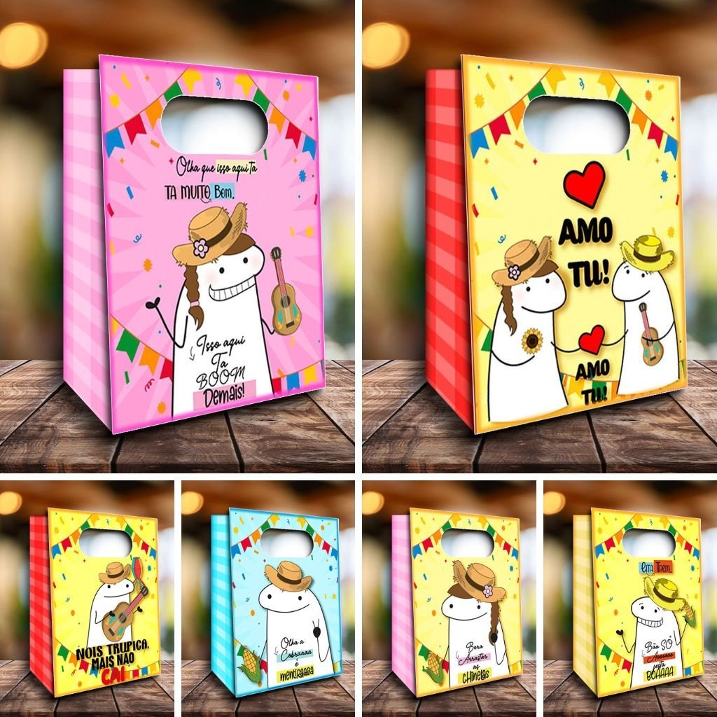 Flork-.jpg Sacolinhas Flork - Festa Junina - Imagem 1