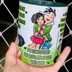 Arte Avulsa - A Primeira Vez - Turma da Mônica Teen (Caneca Criativa)