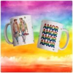 Combo Estampas Canecas, Almofadas e Azulejos - LGBTQI+ e Floral - Namorados 2023 - Imagem 23
