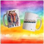 Combo Estampas Canecas, Almofadas e Azulejos - LGBTQI+ e Floral - Namorados 2023 - Imagem 24
