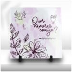 Combo Estampas Canecas, Almofadas e Azulejos - LGBTQI+ e Floral - Namorados 2023 - Imagem 5