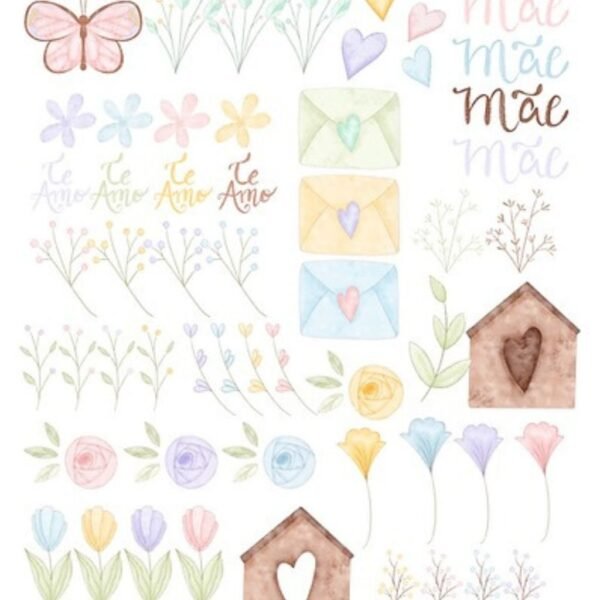 Flores para mamãe - Kit digital - Imagem 6