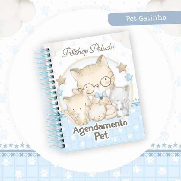 2 Combos Pet Gatinha | Gatinho - Encadernação (Pamella) - Imagem 17