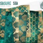 Papel Digital  Ouro Mar