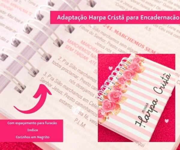 Harpa Cristã - Adaptada para Encadernação - Imagem 1