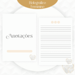 Combo Holográfico Feminino - Encadernação (Pamella) - Imagem 9