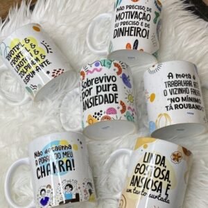 Pack Artes Canecas Estressadinha