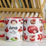 Joaninha- Arte Avulsa Caneca Escolar