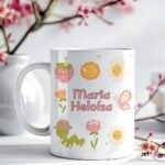 Bichinhos e Jardim- Arte Avulsa Caneca Escolar