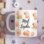 Capivarinha- Arte Avulsa Caneca Escolar