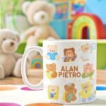 Ursinhos- Arte Avulsa Caneca Escolar