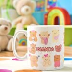 Ursinhos- Arte Avulsa Caneca Escolar - Imagem 2