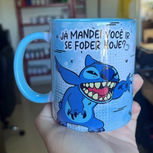 Kit Digital – STITCH CANSADO (Caneca Criativa) - Imagem 5