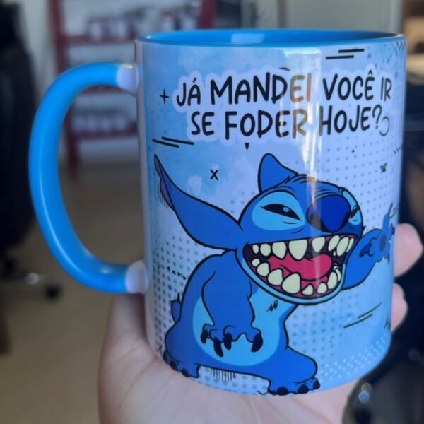 Kit Digital – STITCH CANSADO (Caneca Criativa) - Imagem 8