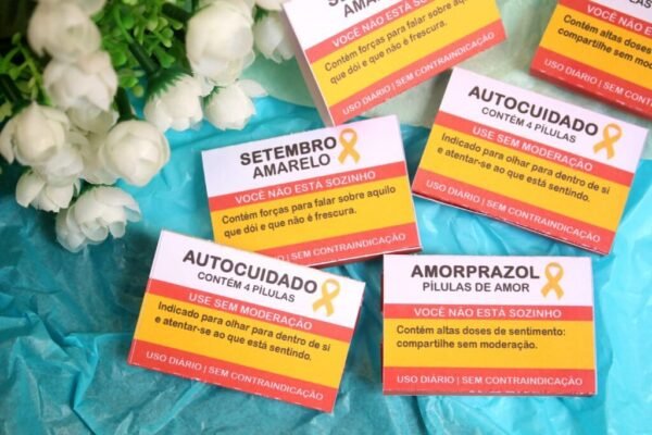 Caixa Remédio Chiclete - Setembro Amarelo (Loopinha) - Imagem 2
