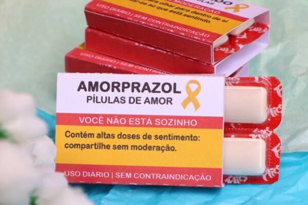 Caixa Remédio Chiclete - Setembro Amarelo (Loopinha) - Imagem 3
