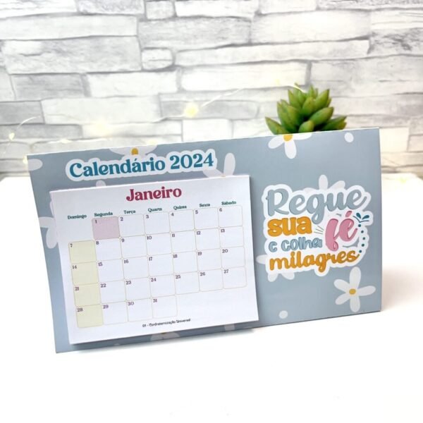Combo de Calendários de Mesa 2024 - Imagem 5