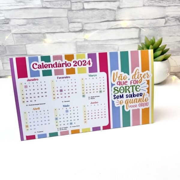 Combo de Calendários de Mesa 2024 - Imagem 10